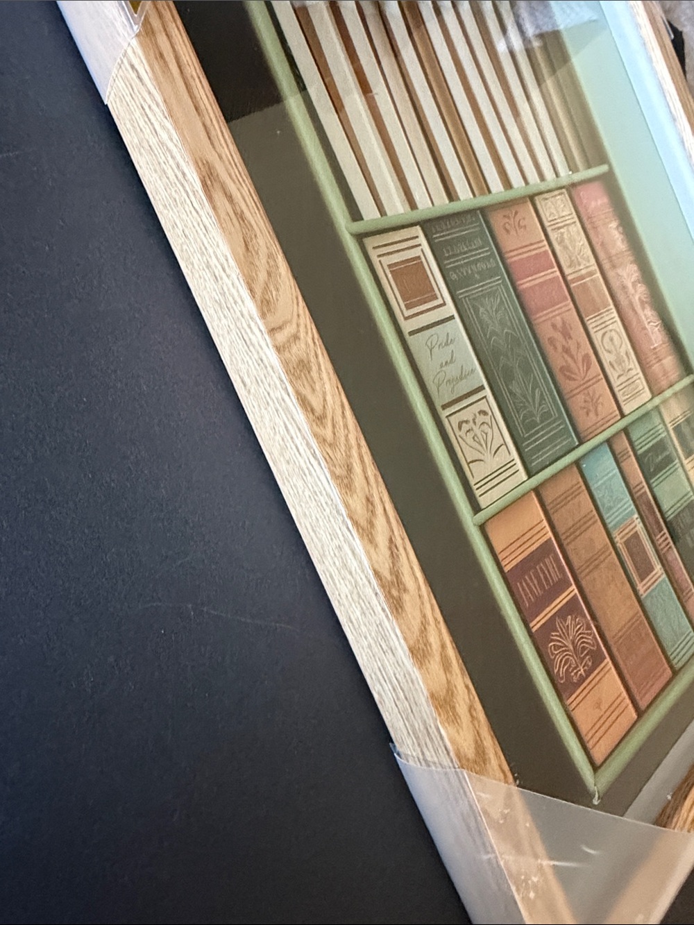 NWT Instinct Style Classic Books Matchbox Framed Wall Art 11 x 14 - Picture 4 of 6
